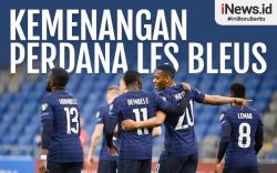 Infografis Prancis Rebut Kemenangan Perdana di Kualifikasi Piala Dunia 2022