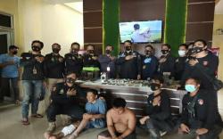 Gerebek Lokasi Pembuatan Senjata di OKI, Polisi Disambut Tembakan