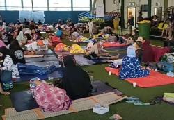 Video Pengungsi Terdampak Kebakaran Kilang Minyak Balongan Alami Trauma 