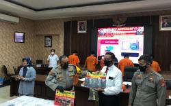 Cipta Kondisi Jelang Ramadhan, Polisi Tangkap 5 Pengedar dan Pengguna Tembakau Gorila