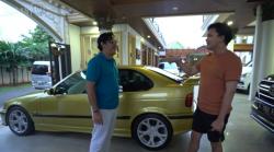 Jatuh Cinta pada Pandangan Pertama, Rizky Febian Boyong Mobil Lawas BMW E36