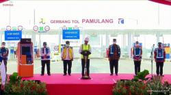 Presiden Jokowi Resmikan Jalan Tol Serpong-Pamulang dan Tol Cengkareng-Kunciran