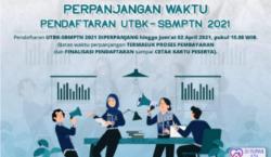 Pendaftaran UTBK SBMPTN 2021 Diperpanjang hingga 2 April