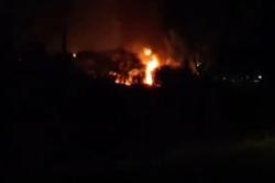 Video Kilang Minyak Balongan kembali Terbakar <