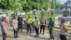 Pengamanan Rangkaian Paskah, Polres Sumba Timur Sebar Personel ke Seluruh Gereja