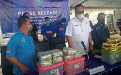 BNNP Sumsel Buru Bandar 16 Kg Sabu Asal Pekanbaru<