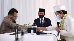 Momen Akad Nikah Atta-Aurel, Jokowi dan Prabowo Jadi Saksi