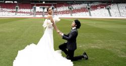 Intip Momen Emas Prosesi Akad Nikah Atta dan Aurel
