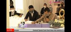 Video Haru, Anang Bacakan Akad Nikah Atta Aurel Disaksikan Jokowi dan Prabowo