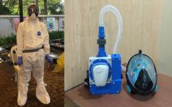 Pakar ITB Ciptakan APD Canggih, Namanya 3 in 1 Face Protector