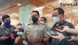 Video Anies dan Perwakilan Dewan Pers Tinjau Vaksinasi Awak Media di Balai Kota Jakarta