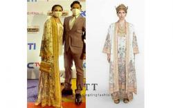 Busana Ayu Ting Ting saat Hadiri Pernikahan Atta dan Aurel Jadi Sorotan