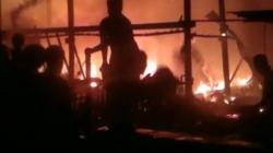 Terdengar Ledakan saat Kebakaran Rumah Warga di Pangkep