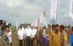 Kepala Staf Kepresidenan dan Tiga Menteri Tinjau Kawasan Food Estate di Kalimantan Tengah