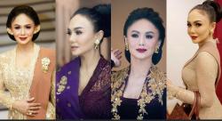 4 Pesona Yuni Shara Pakai Kebaya, Anggun Bak Putri Kerajaan 