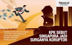 Infografis KPK Sebut Singapura Jadi Surganya Koruptor