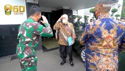 Temui KSAD Jenderal Andika, Try Soetrisno Kagum dengan Perubahan Mabes AD<