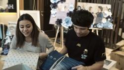 Atta dan Aurel Buka Kado Pernikahan, Paling Istimewa Kain Batik dari Iriana Jokowi   