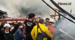 Video Kebakaran Pasar Kambing di Tanah Abang, Polisi Cek Keberadaan Korban