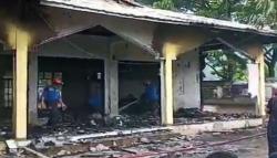 Beginilah Kondisi Masjid di Cianjur Usai Terbakar, Netizen Ungkap Keprihatinan<