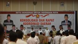 Rakorda, Ketua DPD Gerindra Sumbar Minta Kader Kerja Keras Menangkan Prabowo di Pilpres 2024