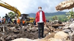Presiden Jokowi Kunjungi Lokasi Bencana di Desa Amakaka NTT
