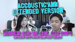 Momen Manis Betrand Peto dan Anneth saat Duet Lagu Mungkin Hari Ini Esok Atau Nanti   