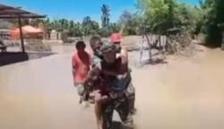 Video Evakuasi 3 Bocah Korban Banjir di Malaka NTT Berlangsung Dramatis