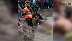 Video Santri Tewas Tenggelam di Kubangan Air Magetan