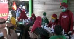 Video Jelang Ramadan, Percepatan Vaksinasi Ratusan Pedagang di Sidoarjo Dipercepat