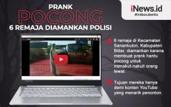 Infografis 6 Remaja Diamankan Polisi karena Bikin Prank Pocong