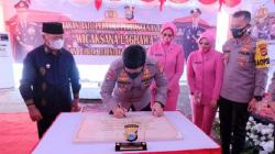Groundbreaking Gedung Pelayanan Publik, Kapolda Sulsel: Kapolres Enrekang Sangat Berprestasi