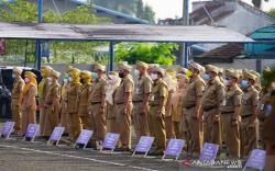 Selama Ramadan, Pemkab Garut Ubah Apel Gabungan Jadi Tausyiah<