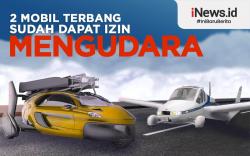 Infografis Dua Mobil Terbang Kantongi Izin Mengudara