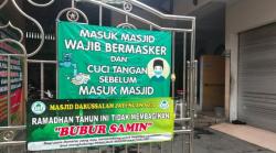 Masjid Darussalam Solo Kembali Tiadakan Pembagian Bubur Samin akibat Pandemi 