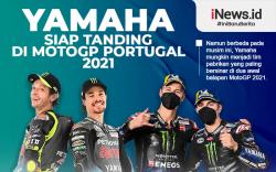 Infografis Yamaha Bakal Unjuk Gigi di MotoGP Portugal 2021