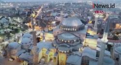 Video Azan Berkumandang di Hagia Sophia Tandai Dimulainya Ramadan