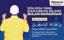  Infografis Doa-Doa Dianjurkan selama Ramadan