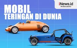 Infografis Deretan Mobil Teringan di Dunia