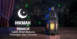 Hukum Salat Bagi Perempuan Memakai Mukena Potongan