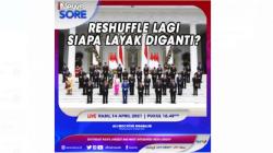 Reshuffle Lagi, Siapa Menteri Layak Diganti? Cek di iNews Sore Pukul 16.49 WIB Ini