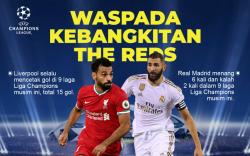 Infografis Real Madrid Harus Waspadai Kebangkitan Liverpool