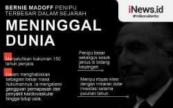 Infografis Penipu Kelas Kakap Bernie Madoff Meninggal Dunia