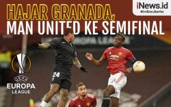 Infografis Manchester United Lolos Semifinal Liga Europa