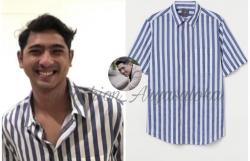 Arya Saloka Pakai Kemeja Strip Murah Rp249 Ribu, Netizen: Baba Tetep Ganteng   