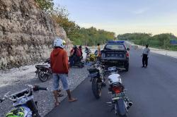 Razia Balap Liar di JJLS, Polsek Rongkop Gunungkidul Amankan 5 Motor