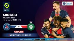 Prediksi PSG Vs Saint-Etienne: Les Parisien Wajib  Menang Demi Gelar Juara 