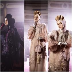 Tampil Mewah dengan Busana Muslim Klasik ala Kerajaan Inggris