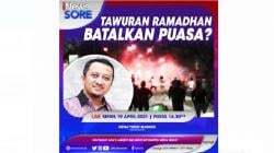 Tawuran saat Ramadan, Membatalkan Puasa? Selengkapnya di iNews Sore Senin Pukul 16.30 WIB