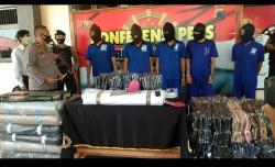  Bobol Gudang Konveksi di 4 Lokasi, Komplotan Pencuri Ini Sikat Ratusan Baju Gamis 